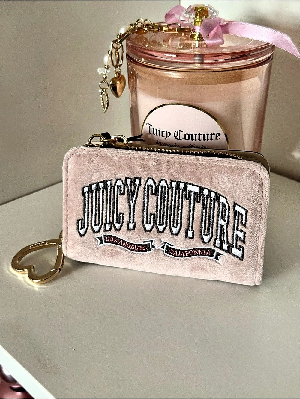 Juicy Couture Pink & Brown Wallet NWT
